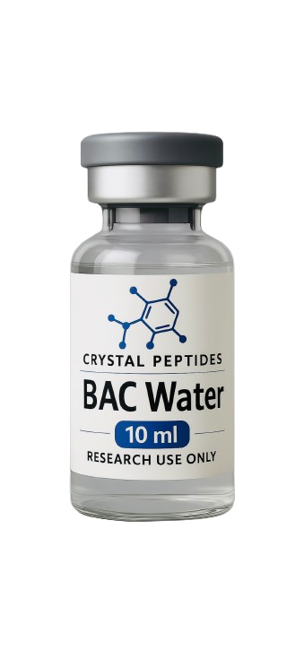 Flacon d’eau bactériostatique